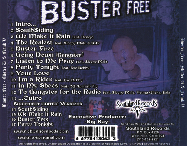 Mister D & Frank V - Buster Free Chicano Rap